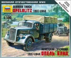 Zvezda - German Truck Opel Blitz 1937-1944